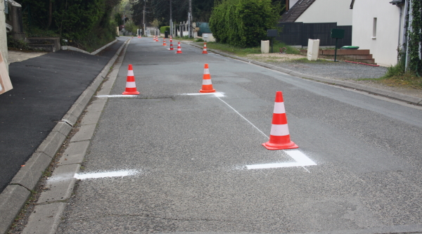 Travaux rue de Beauregard