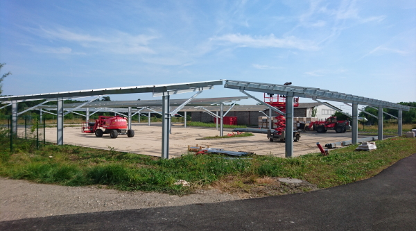Aménagement du parc multimodal