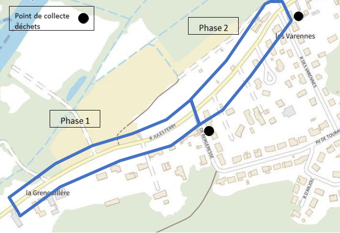 Plan des travaux