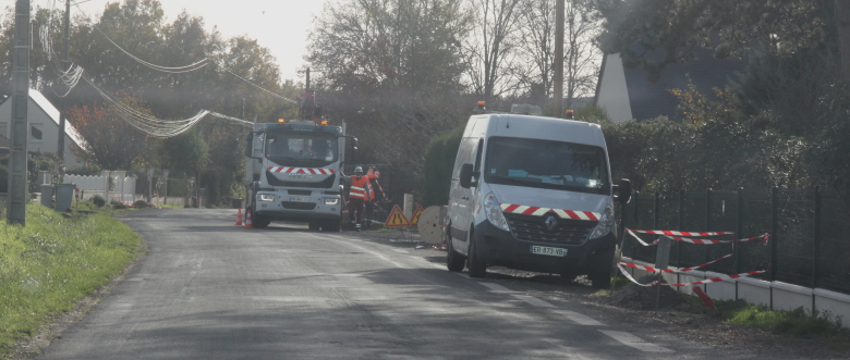 Travaux rue de Sardelle