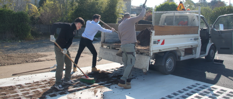 Travaux parking