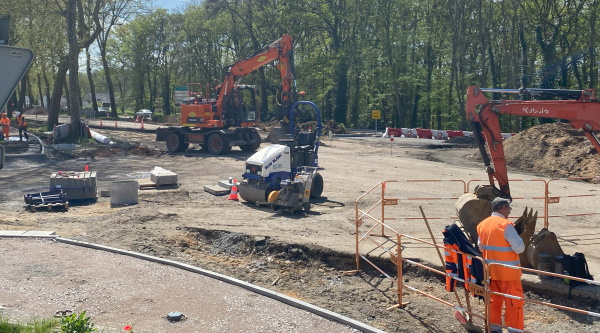 Travaux Rond Point
