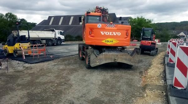 Travaux giratoire